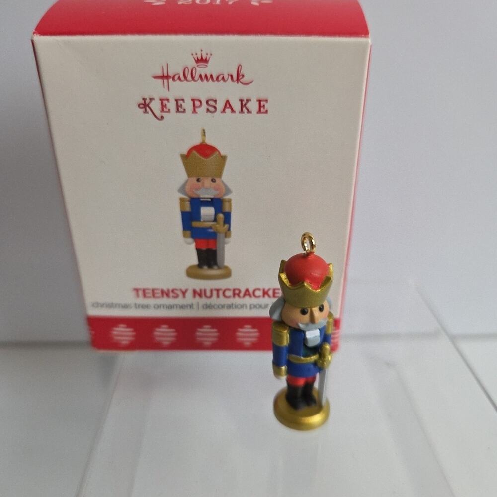 Hallmark Keepsake Teensy Nutcracker Miniature Ornament Larsen